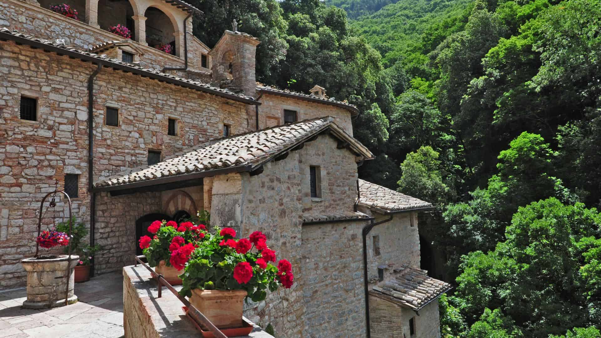 The Hermitage of the Carceri near Assisi