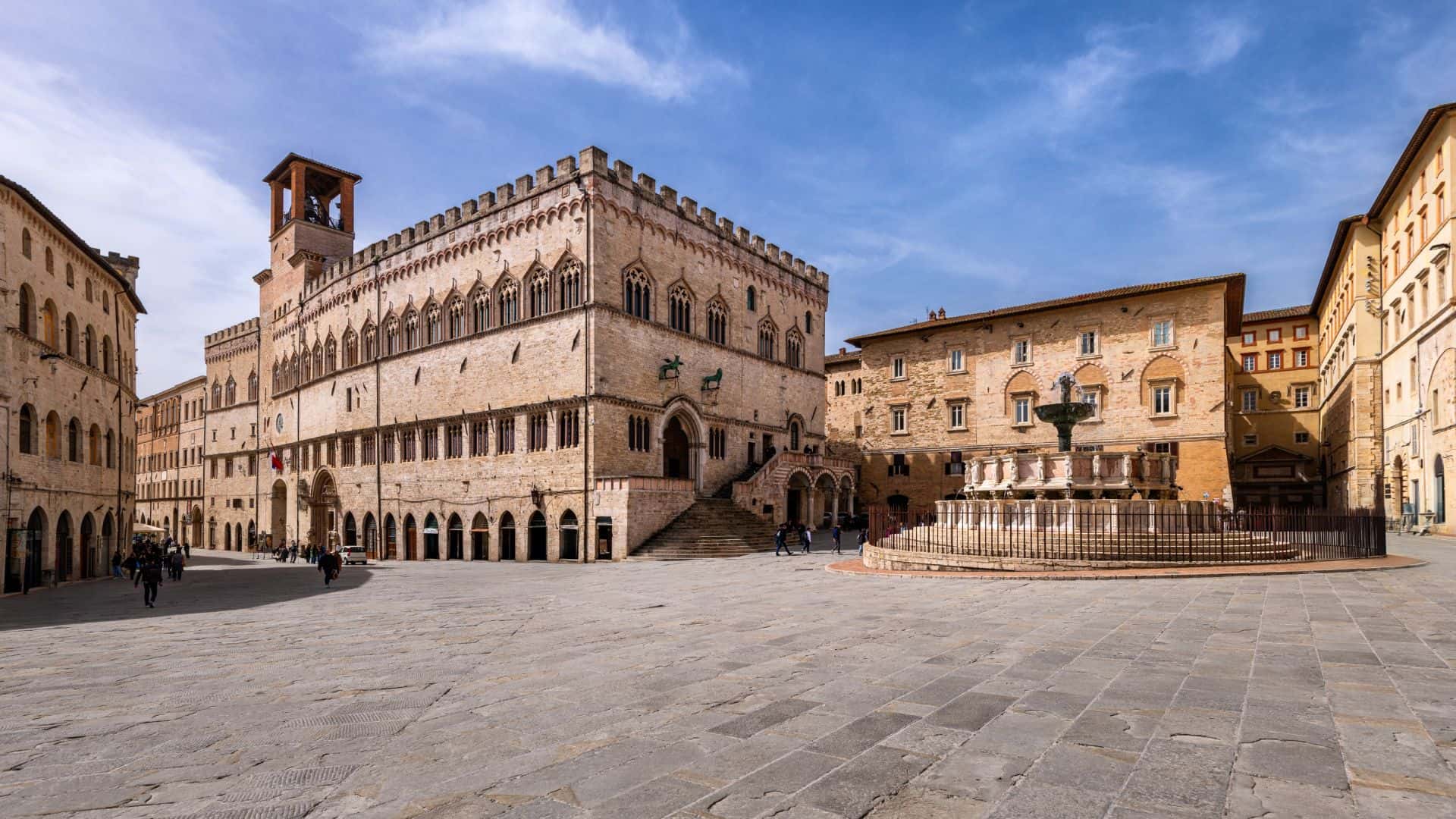 The square of Perugia