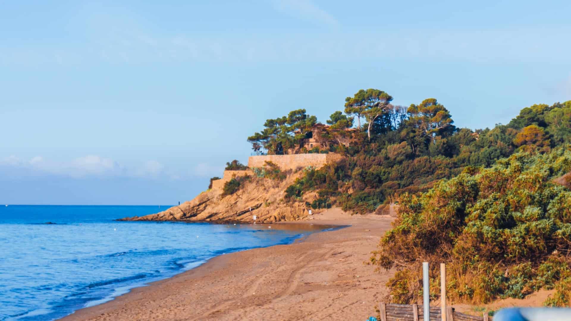 The seafront of Castiglione della Pescaia