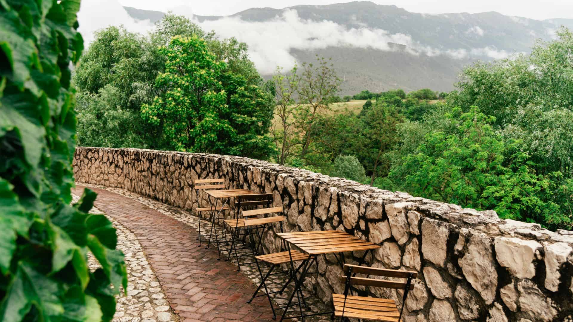 Hilly landscape in Abruzzo. Photo by Gabriella Clare Marino
