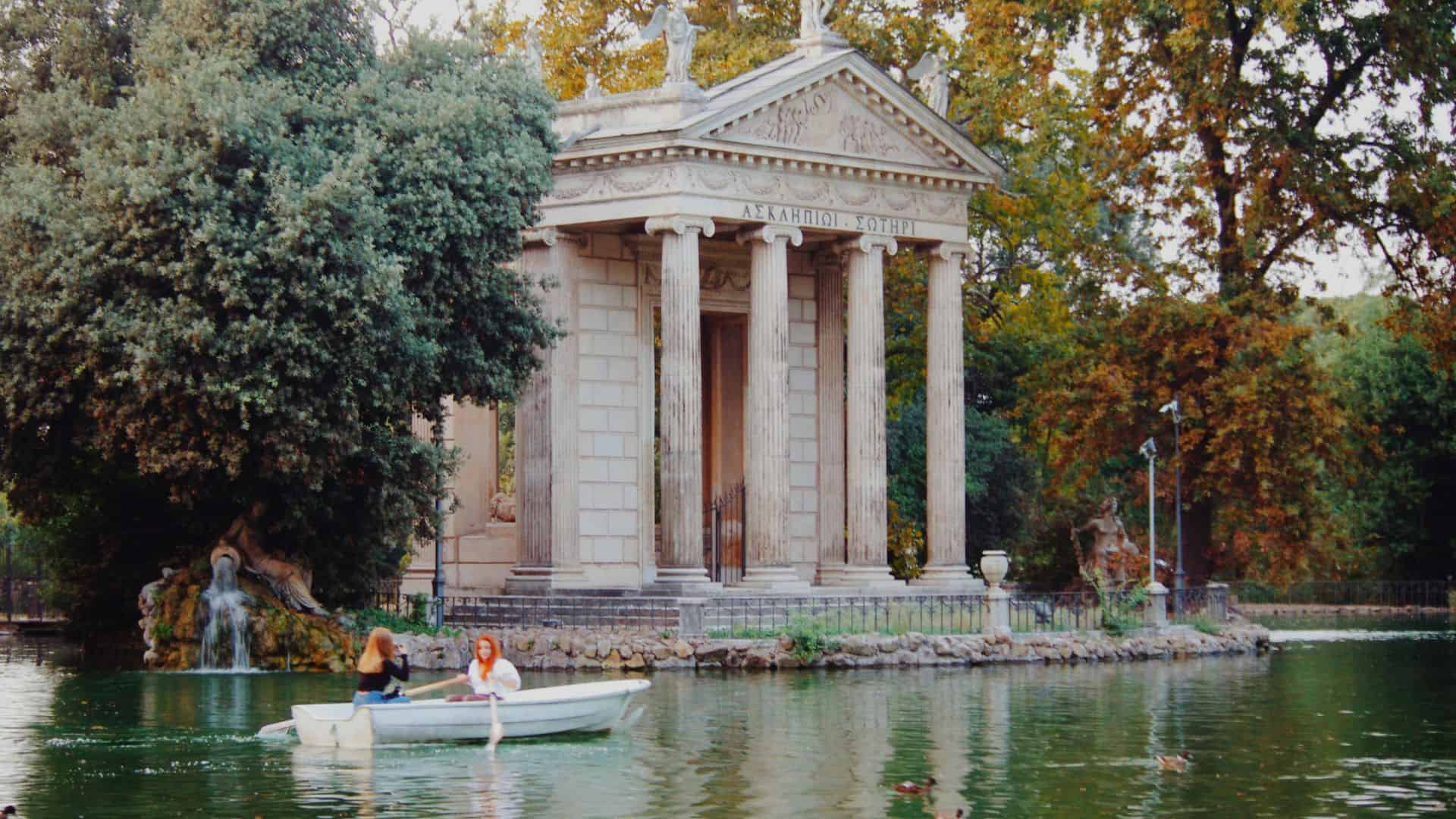 Garden of Villa Borghese. Photo by Marina Gr.