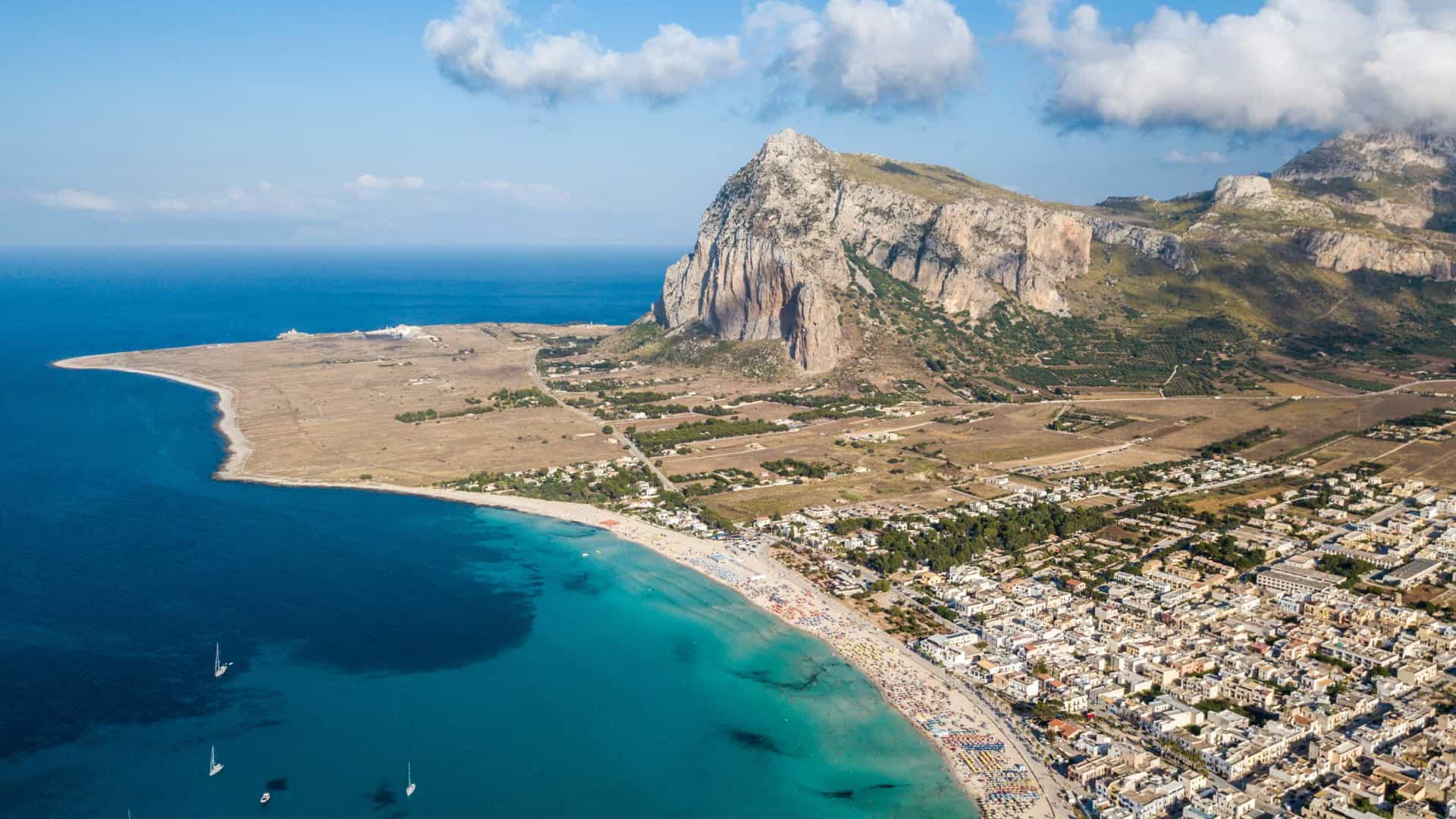 A beach in San Vito Lo Capo
