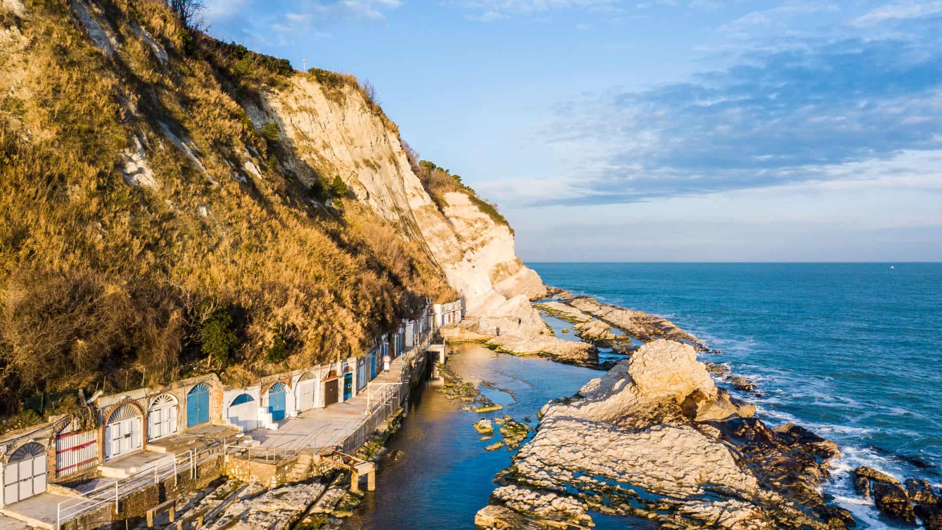 The Conero Riviera in winter