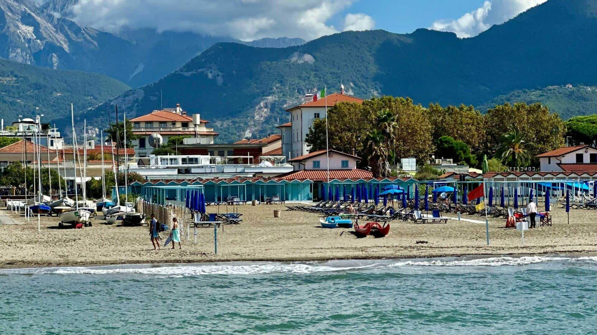 Forte dei Marmi. Photo by Jennifer O'Brien