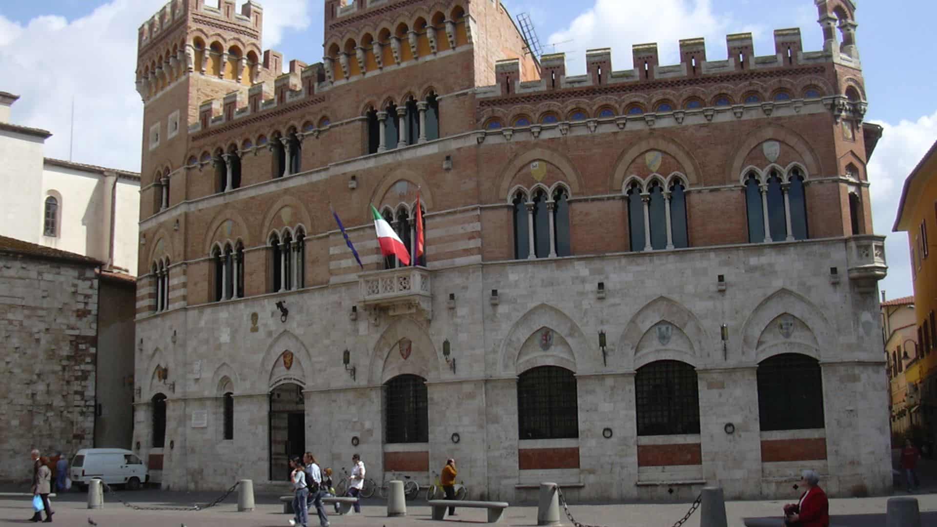 The Aldobrandeschi Palace in Grosseto