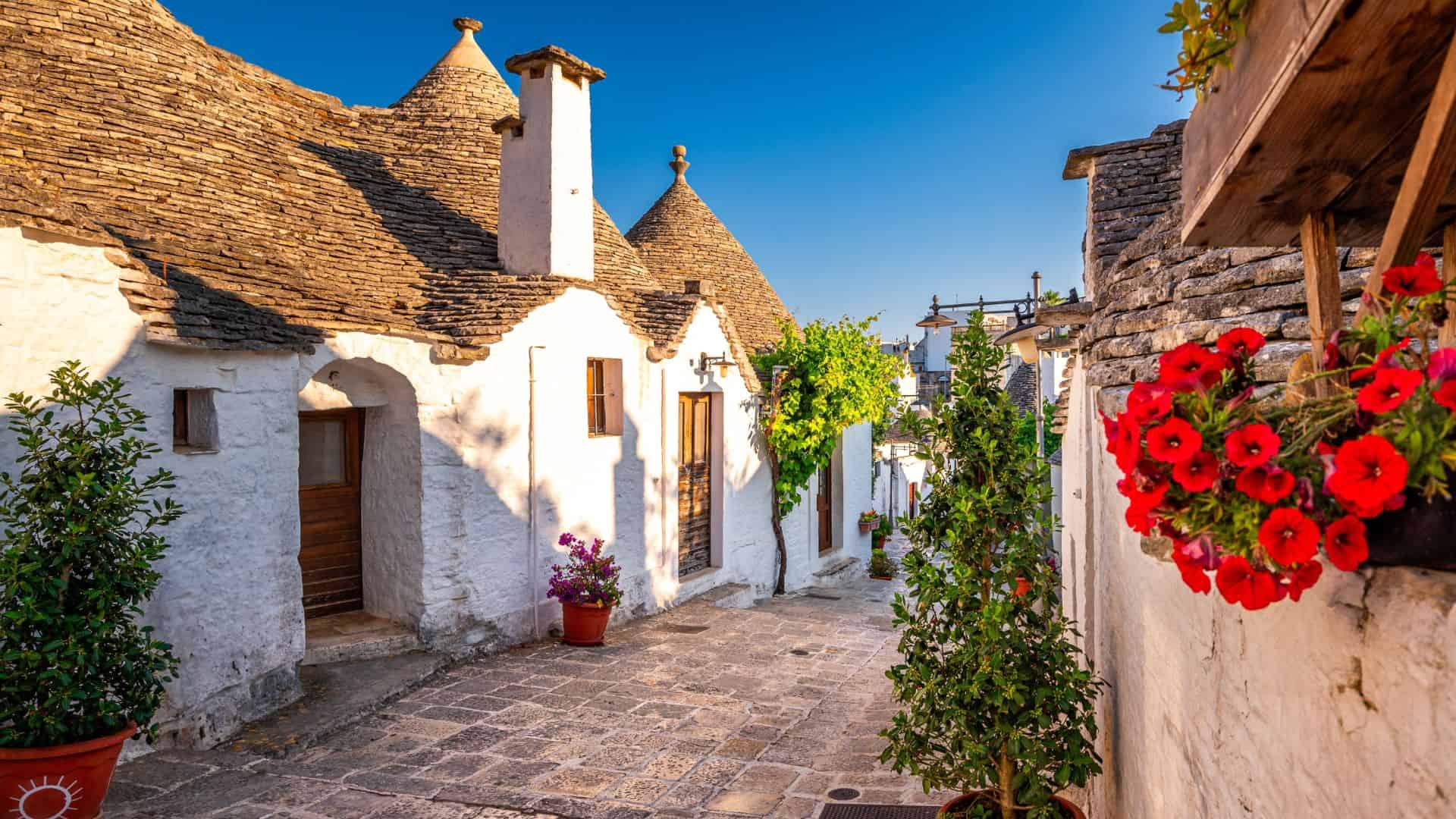 The trulli of Alberobello
