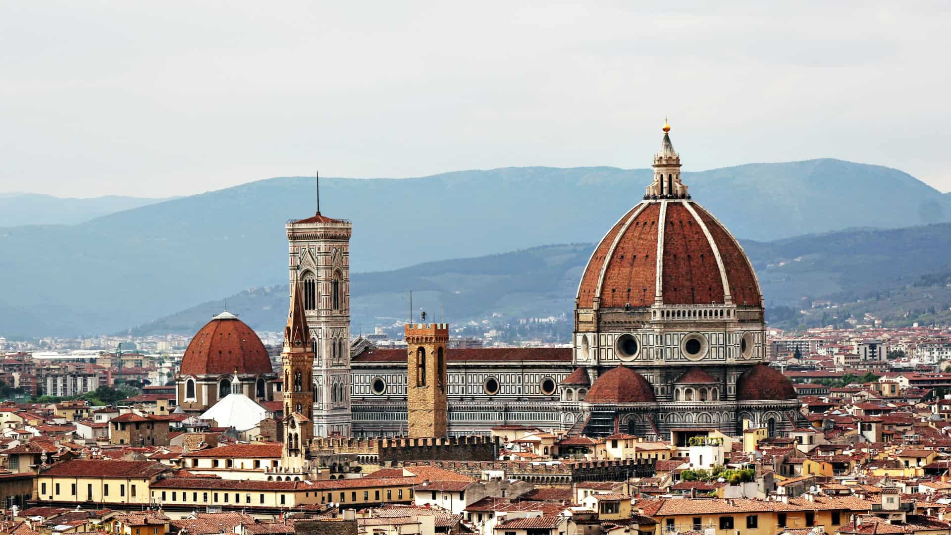 Blick auf die Stadt Florenz