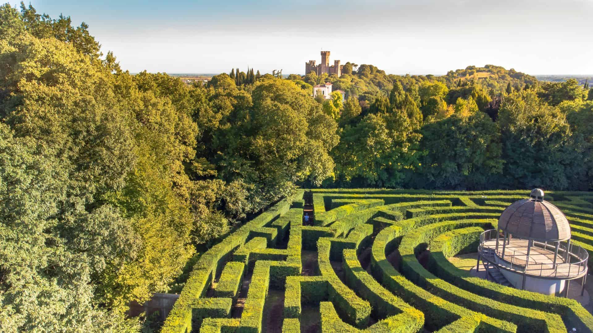 Image of the Sigurtà garden. Photo by Claudio Cesaro