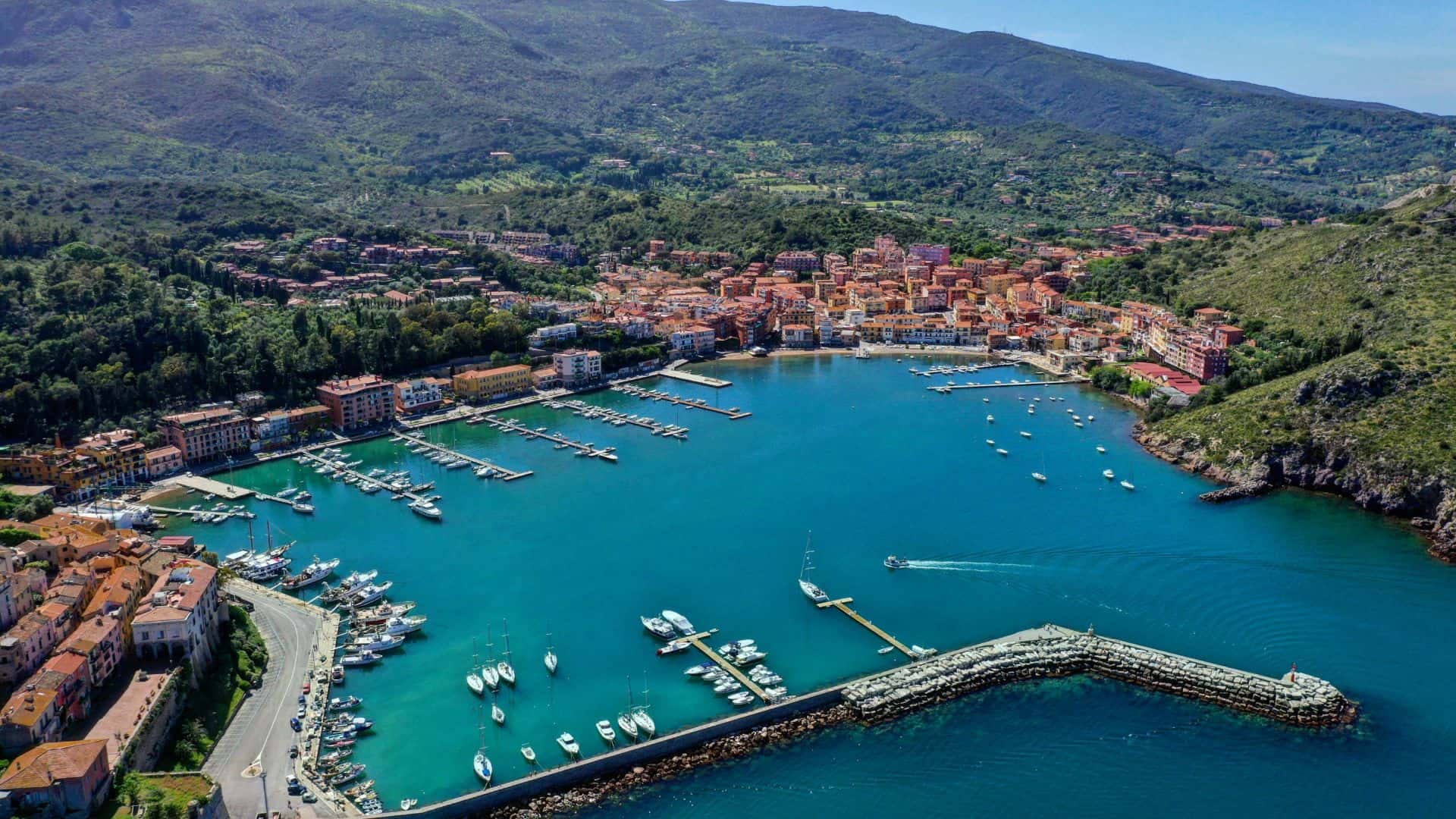 Porto Ercole from above