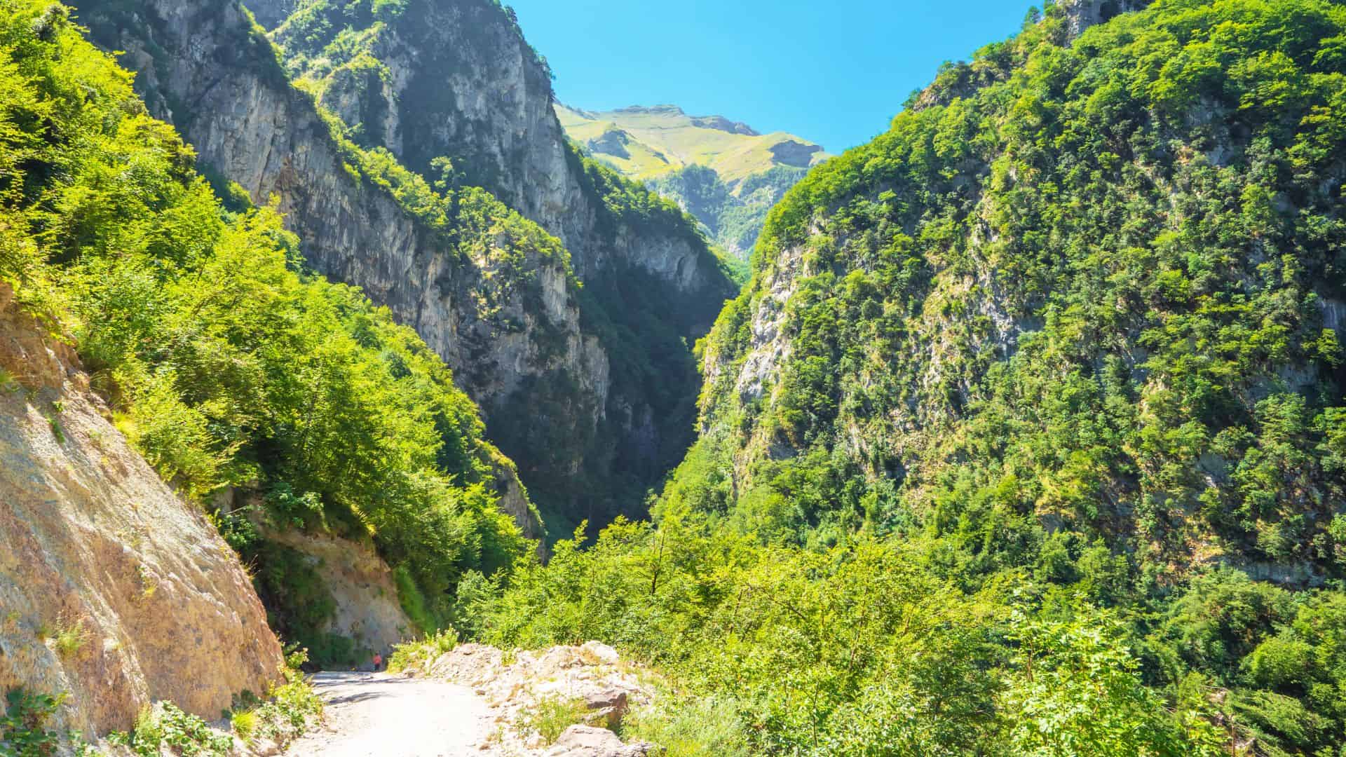 The Infernaccio Gorge and the Hermitage of San Leonardo