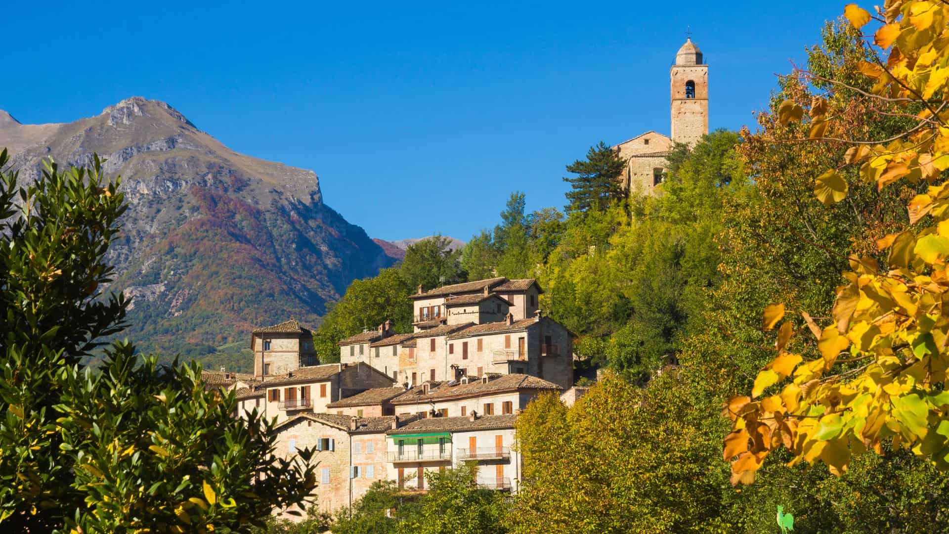The village of Montefortino