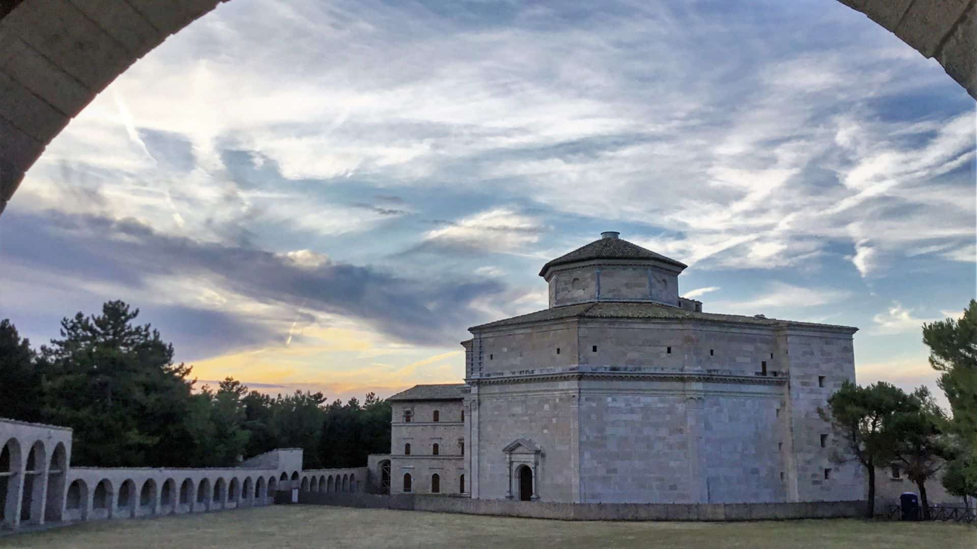 The Sanctuary of Santa Maria in Macereto. Photo by Maddy16869