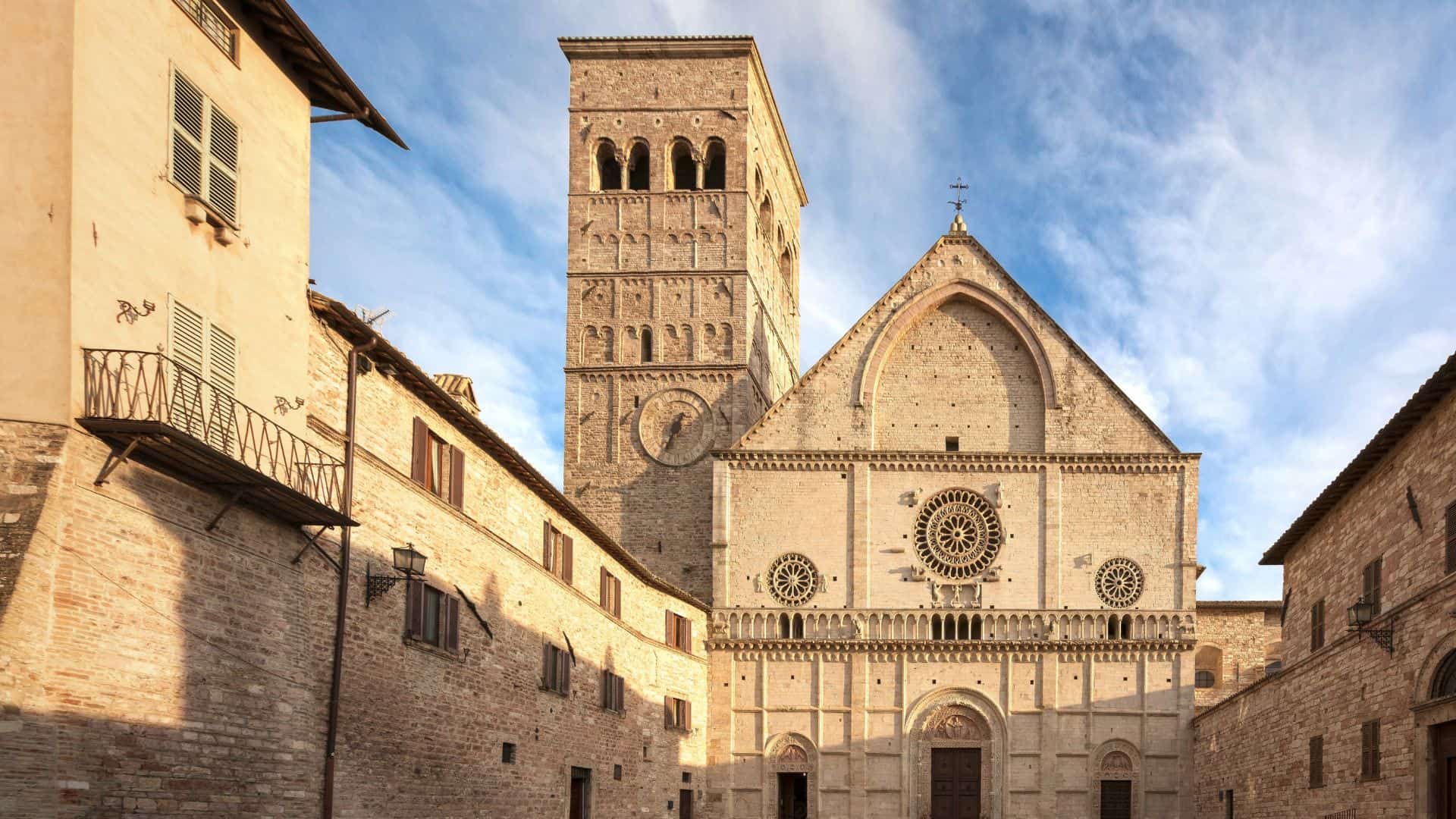The Cathedral of San Rufino in Assisi