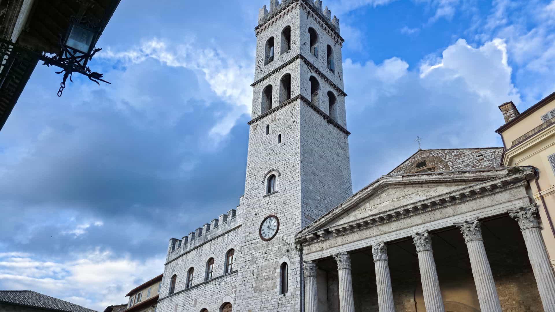 The Tower of the People in Assisi