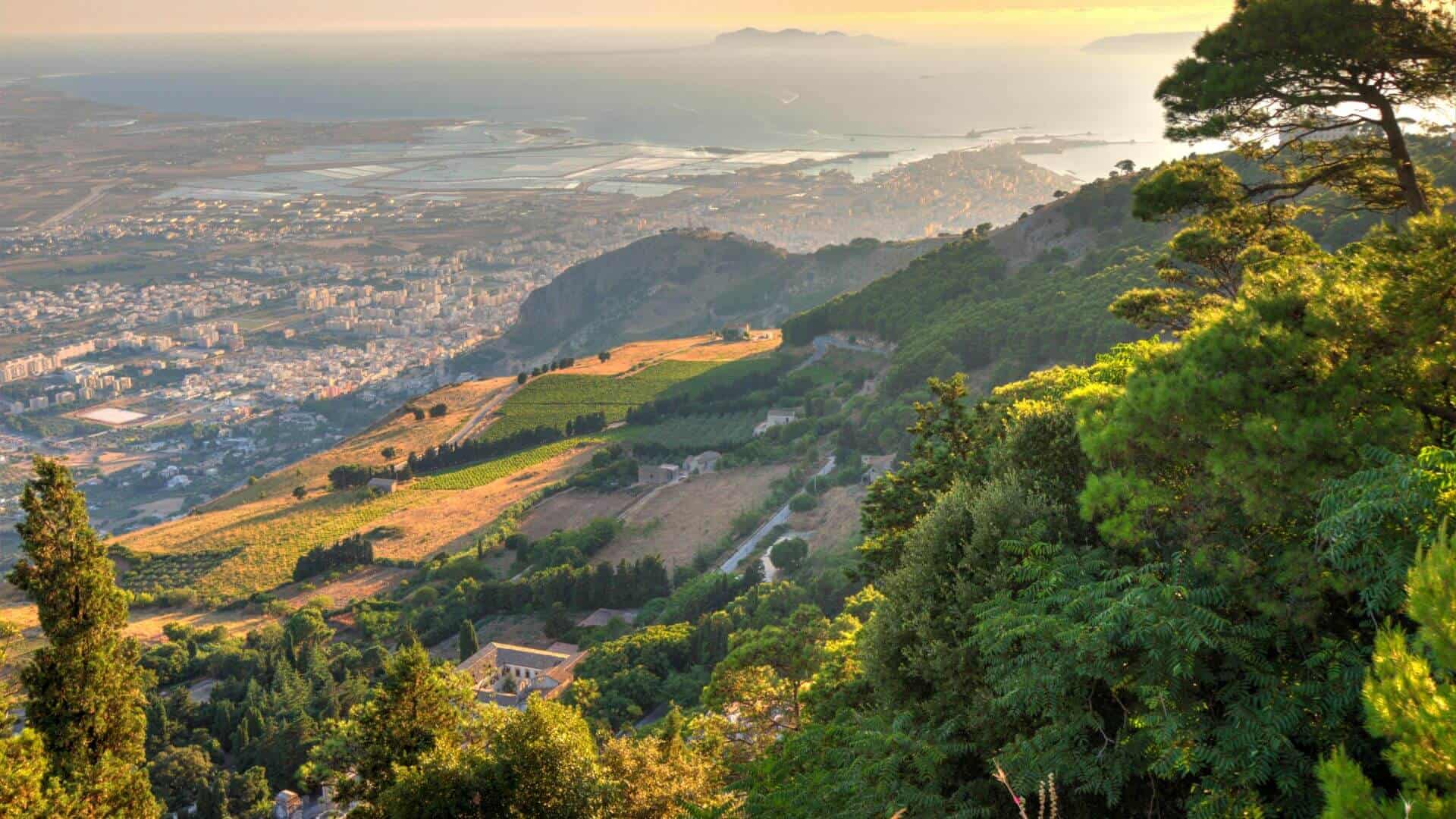 View from the City of Erice. Photo by Gildo Cancelli
