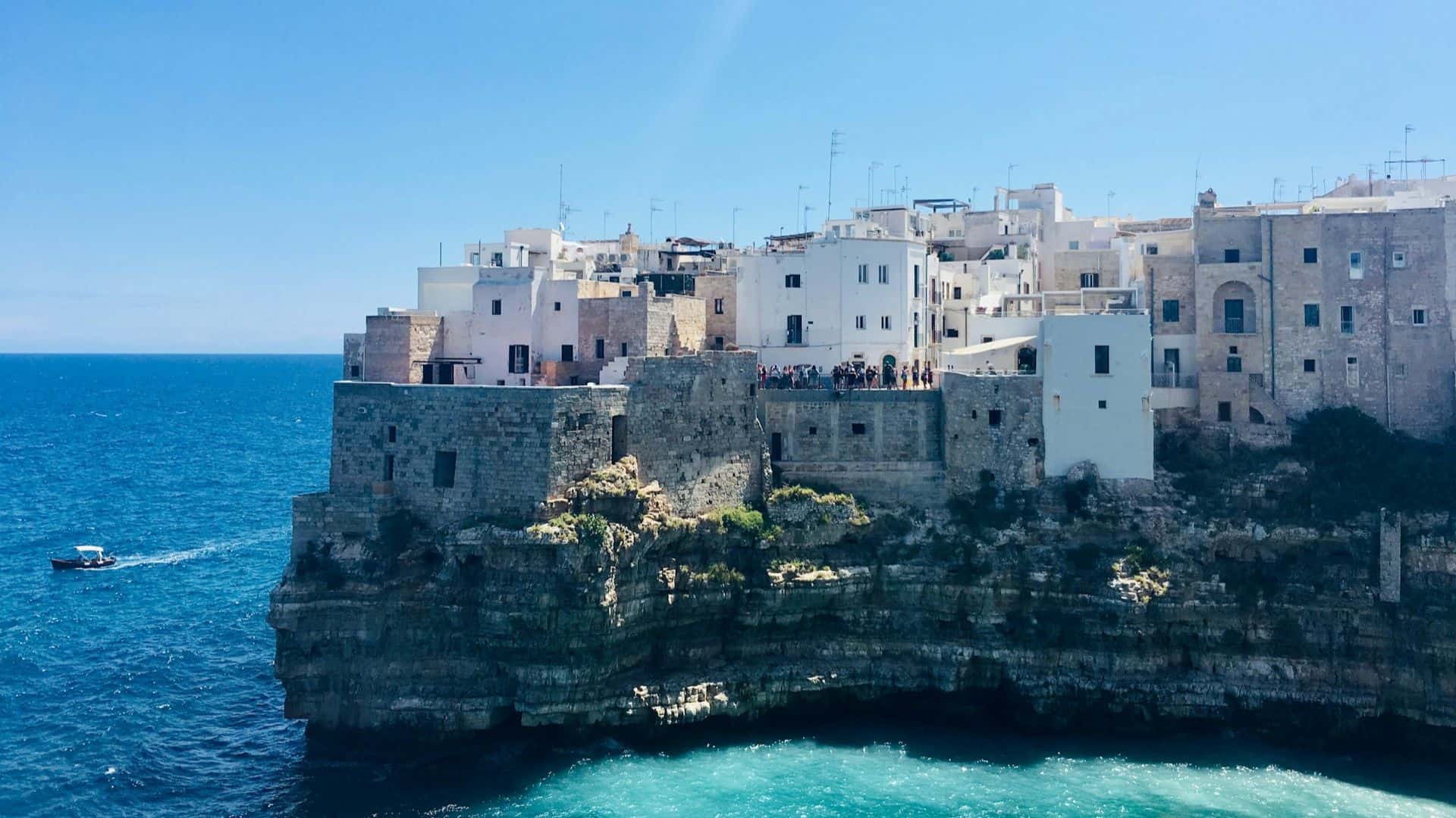 A coastal city in Puglia. Photo by viola santandrea